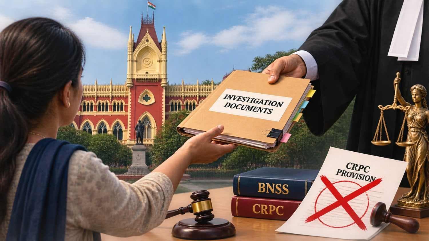 Calcutta High Court Affirms Victim's Right to Investigation Documents Under BNSS, Overruling Procedural Error in Citation