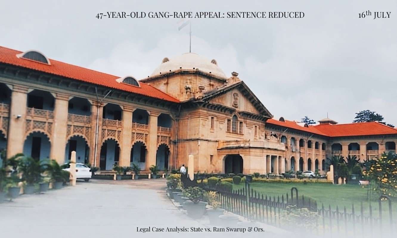 Allahabad High Court Upholds Conviction in 1979 Minor Gang‑Rape Case but Reduces Sentence