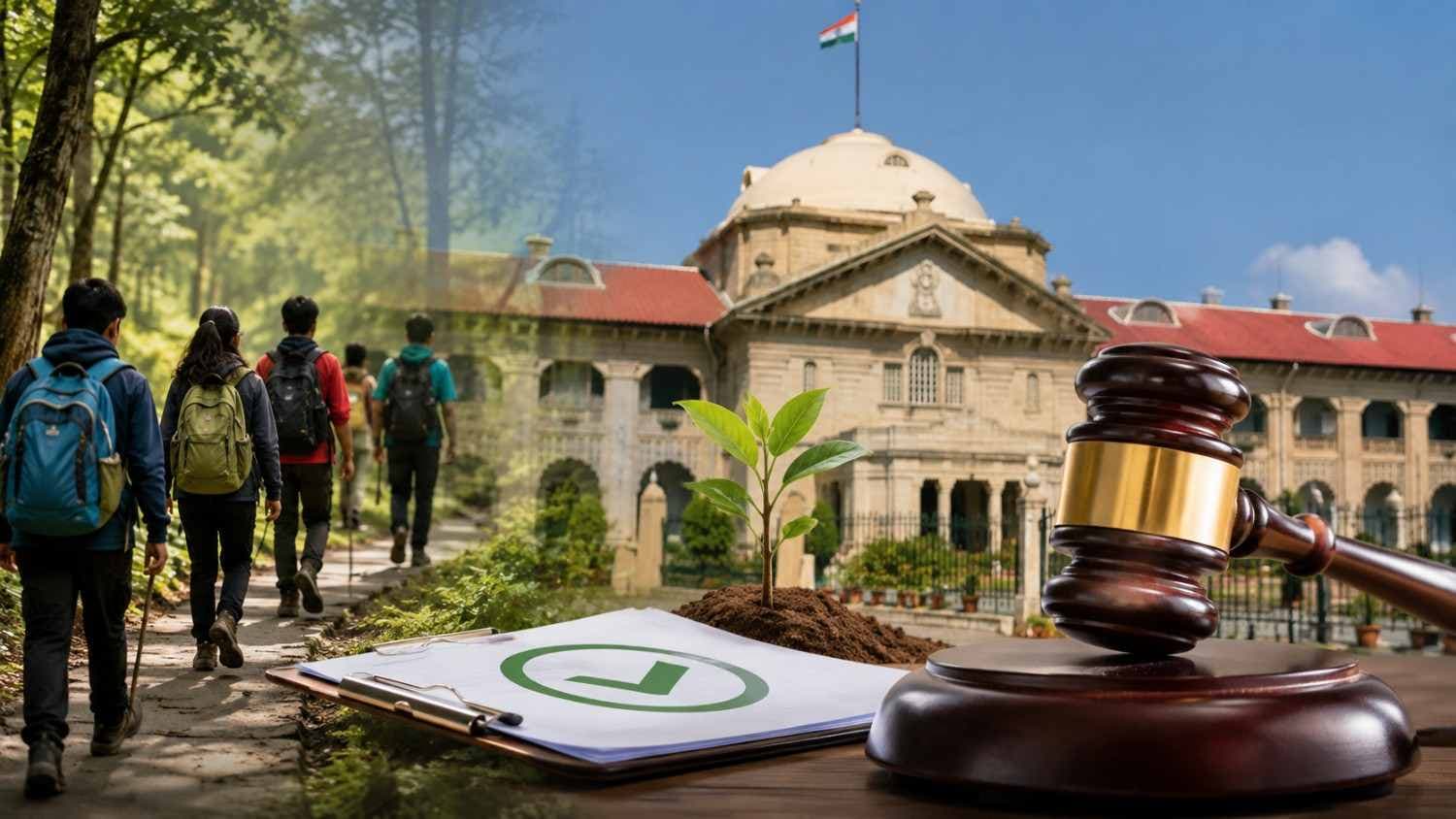 Allahabad High Court Directs Expedited Forest NOC for School Road in Hamirpur