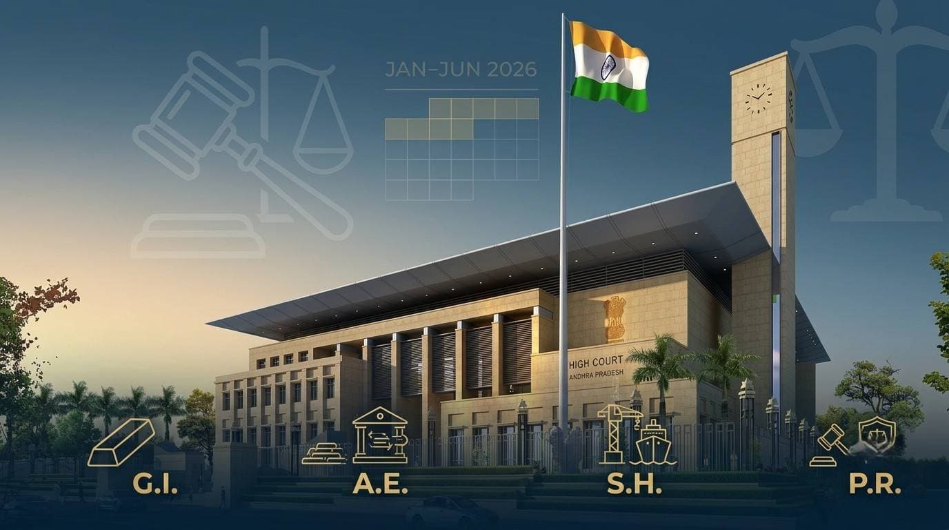 Andhra Pradesh High Court Half Yearly Digest January‑June 2026