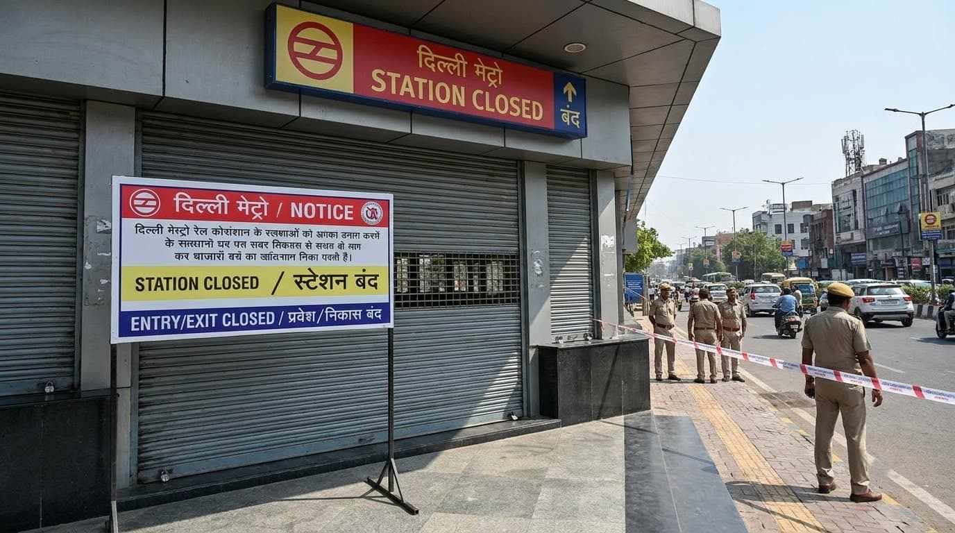 Supreme Court Hears Petitions Against Metro Station Closures Ahead of Planned Protests in Delhi