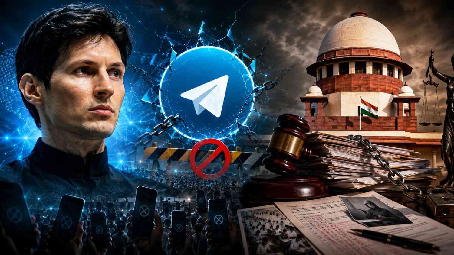 Telegram CEO reacts to the Indian government ban.