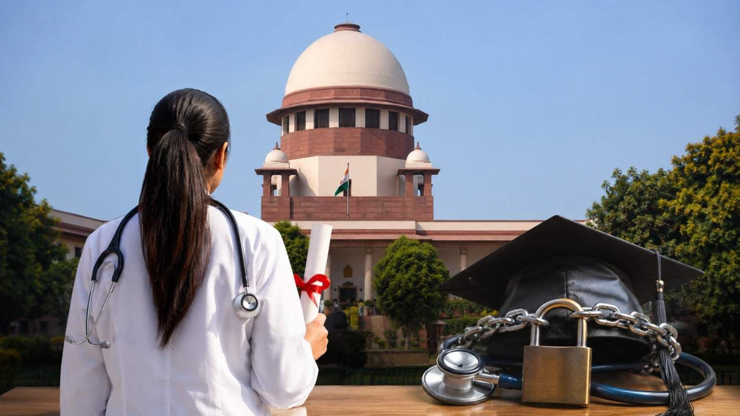 MBBS Graduate Challenges College's Withholding of Degree After NIA Seizes Fees in Relative's Case
