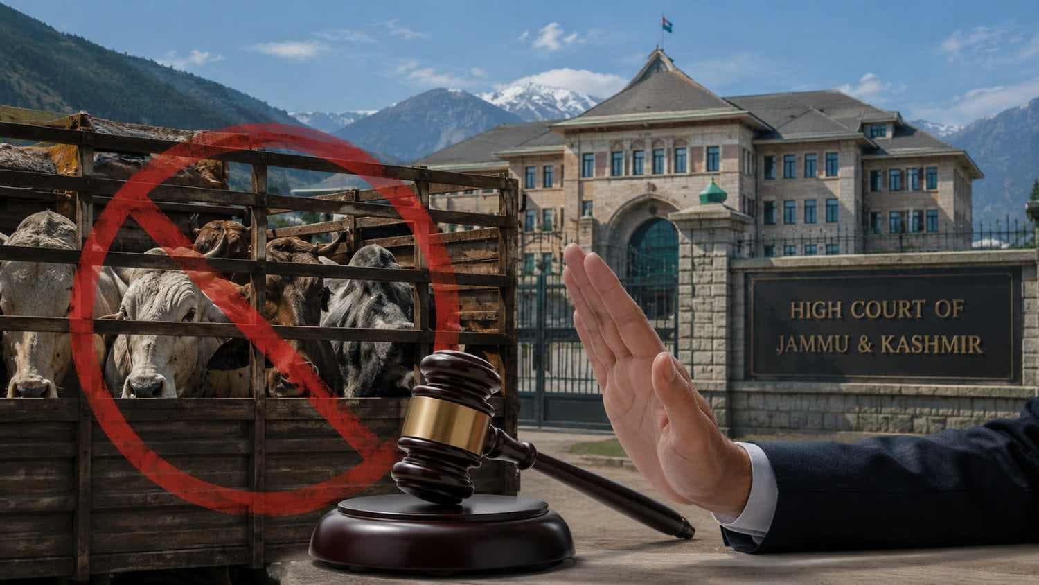 J&K&L High Court Quashes Preventive Detention for Bovine Transport Offences, Citing Lack of Public Order Threat