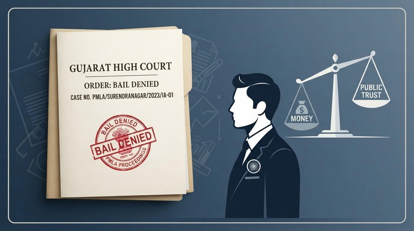 Gujarat High Court Denies Bail to IAS Officer in Land Conversion Bribery Case