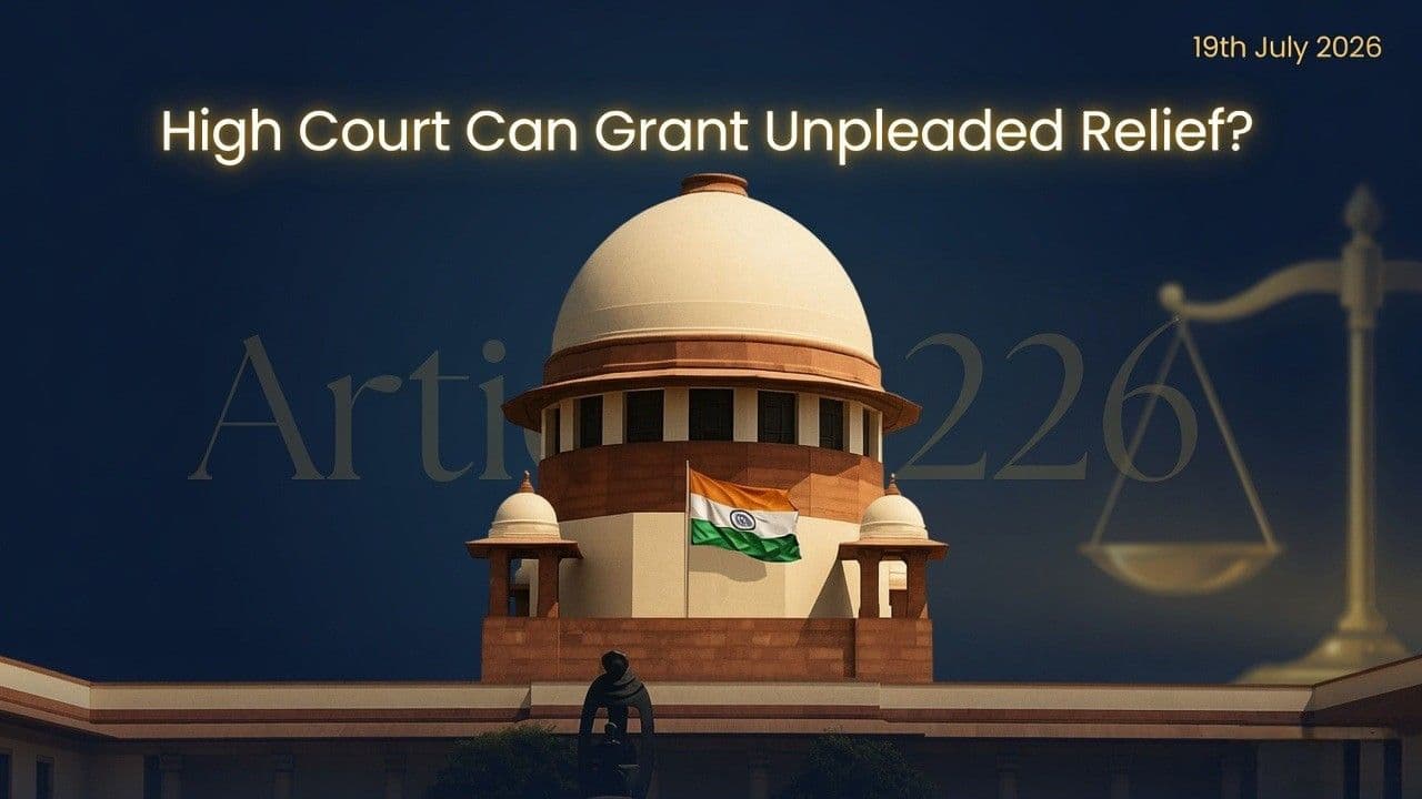 Supreme Court Clarifies Scope of High Court Power Under Article 226