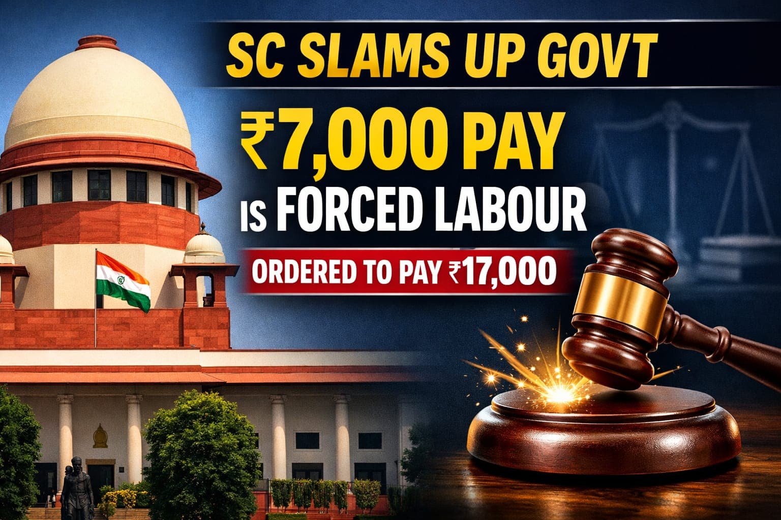 "Paying ₹7,000 For 10 Years Is Forced Labour": Supreme Court Orders UP Govt to Pay ₹17,000 Monthly to Primary Teachers