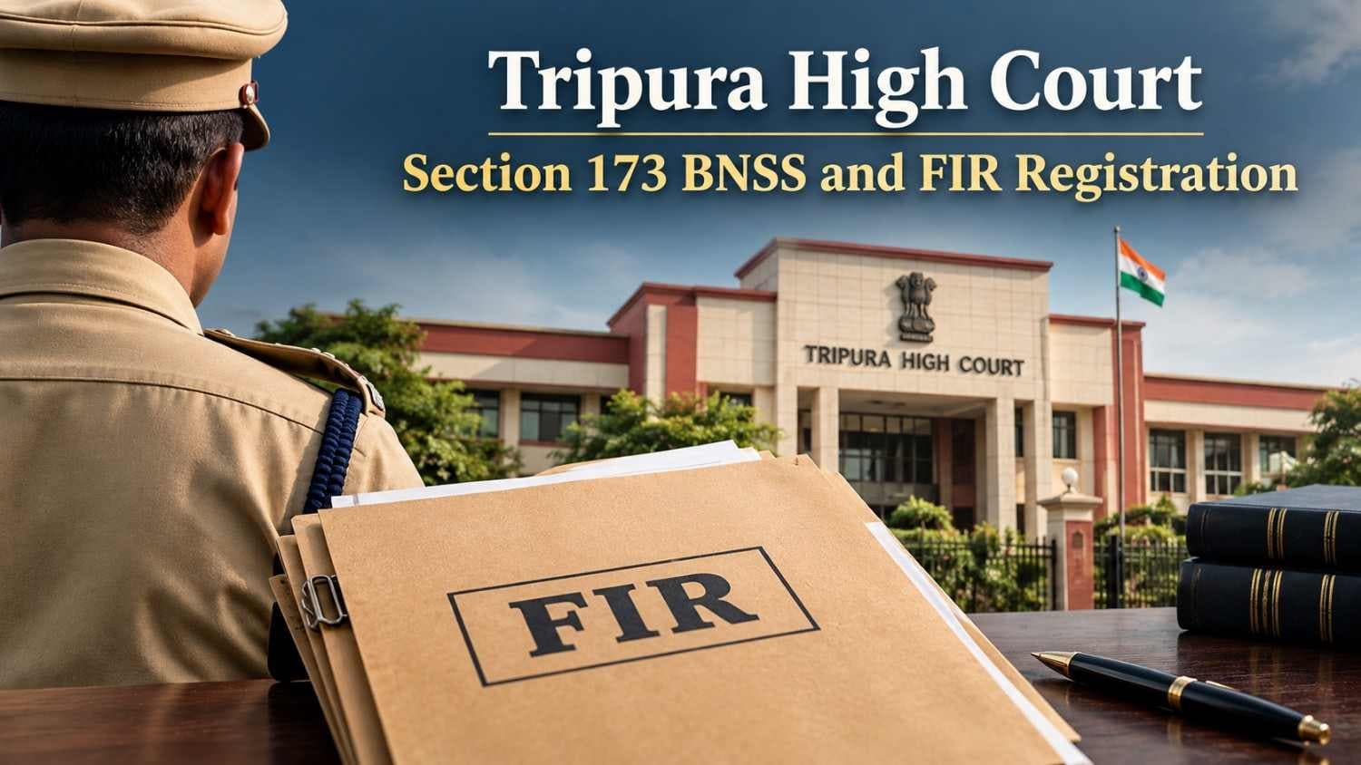 Tripura High Court Clarifies Obligation Under Section 173 BNSS to Register FIR When Cognizable Offence Is Disclosed, Even Against Police Personnel