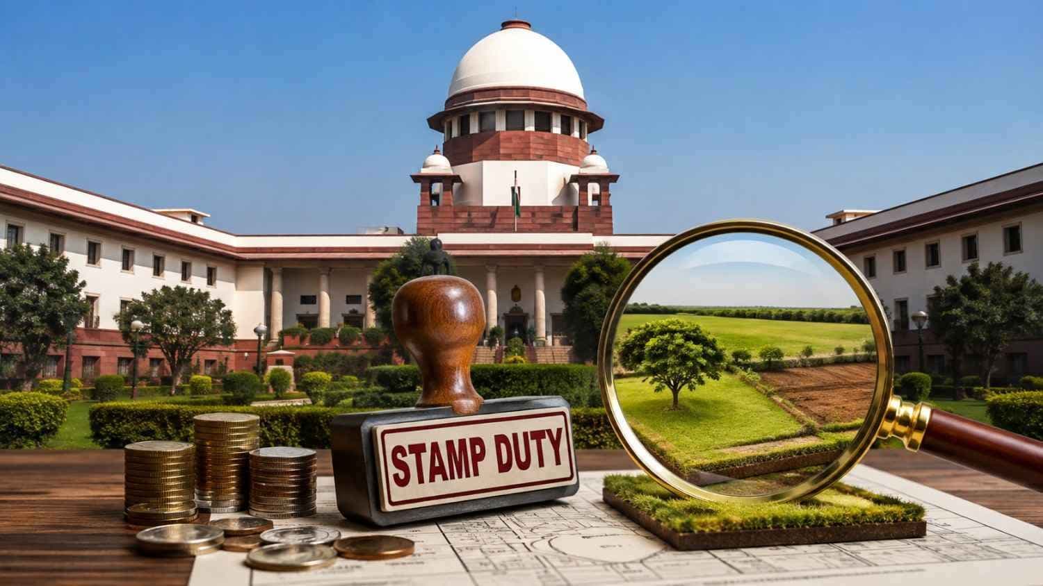 Supreme Court Holds That Stamp Duty Valuation Depends on Actual Use of Land, Not Master Plan Classification