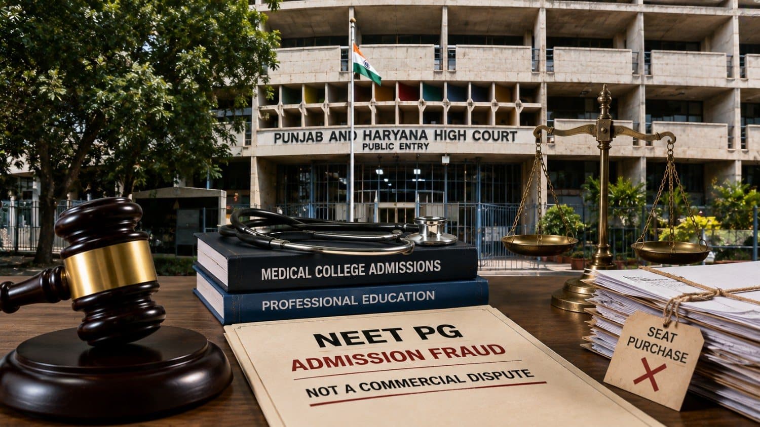 Punjab and Haryana High Court Denies Anticipatory Bail in NEET-PG Admission Fraud Case