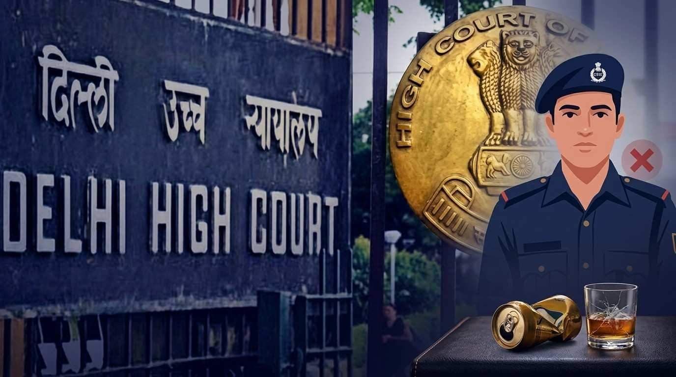 Delhi High Court Upholds Dismissal of CISF Constable Over Public Drinking and Violent Altercation