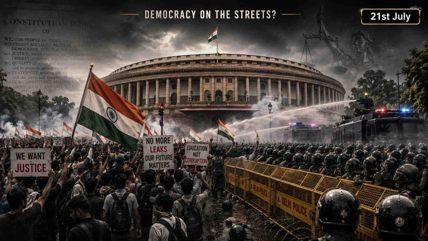 Right to Walk to Parliament: The Delhi Protest March Explained