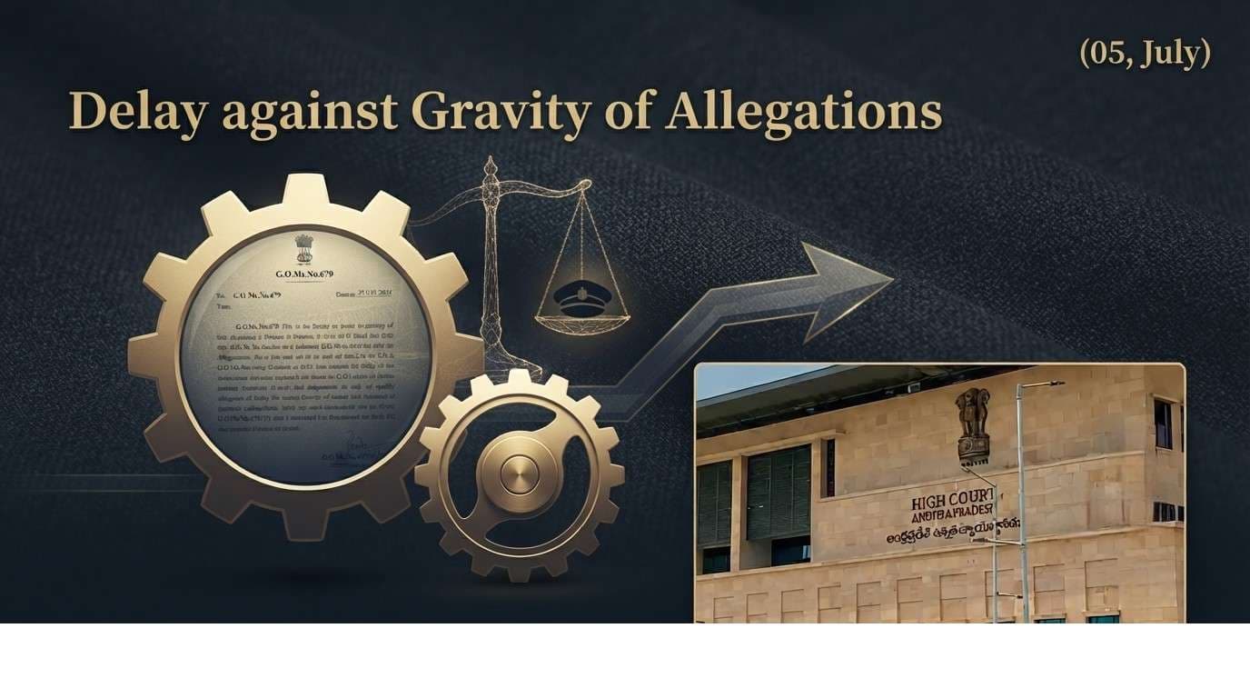Andhra Pradesh High Court Clarifies Scope of Delay in Departmental Proceedings