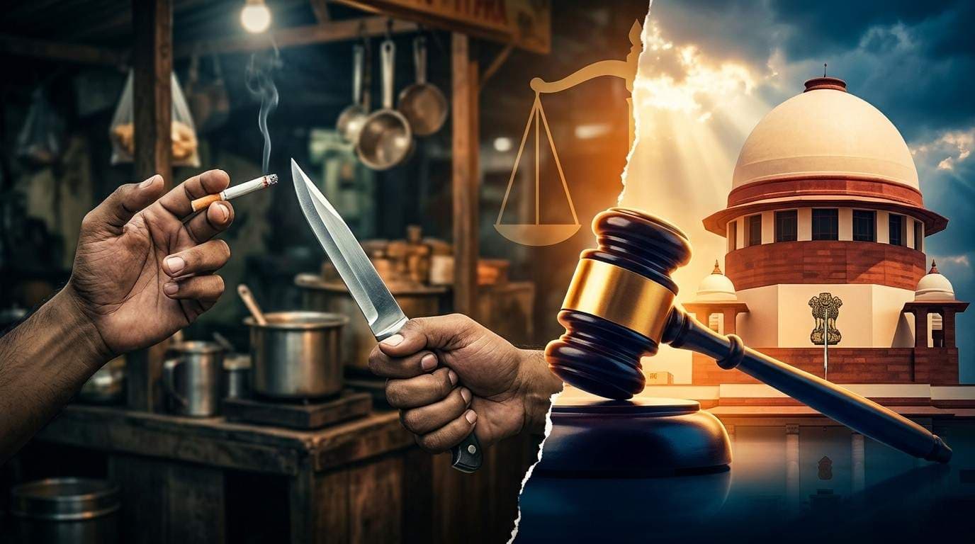 Supreme Court Upholds Murder Conviction in Tea Stall Owner Stabbing Case