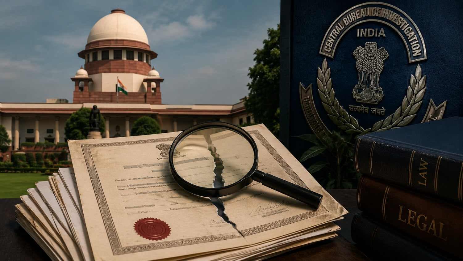 CBI Finds Prima Facie Evidence of Forgery in Advocate's B.Com Degree, Supreme Court Records