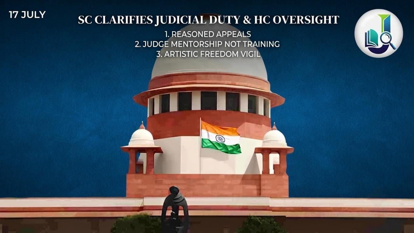 Supreme Court Observations on Appellate Function and Judicial Conduct – July 16, 2026