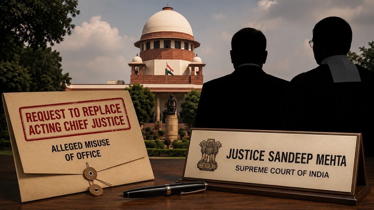 Justice Sandeep Mehta Requests CJI Surya Kant to Replace Acting Chief Justice of Rajasthan High Court