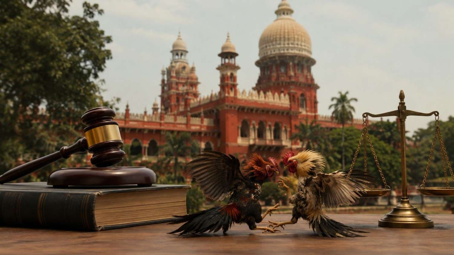 Madras High Court Holds Cockfights Illegal Under Prevention of Cruelty to Animals Act, Sets Aside Earlier Permissive Orders