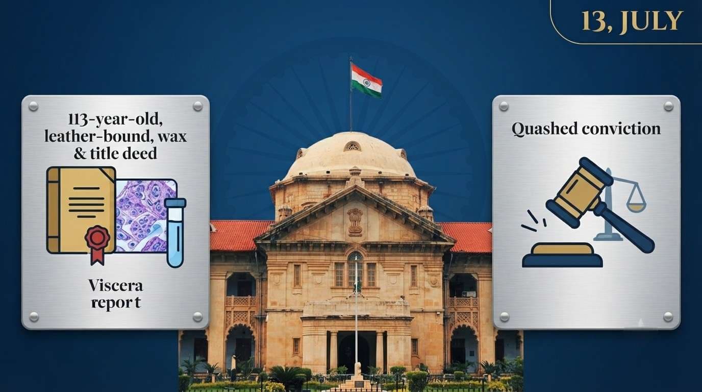 Allahabad High Court Weekly Round-Up: Key Observations on Land Disposition and Evidentiary Safeguards