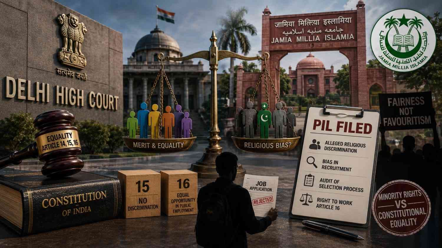 Jamia Millia Islamia Under Scrutiny: Delhi HC Notice on Recruitment PIL