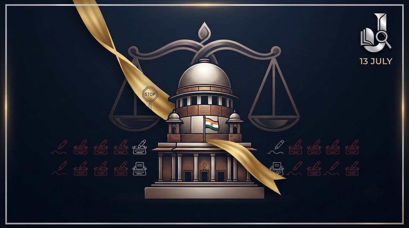 Supreme Court Stays Madras High Court Order Quashing Appointment of Seventeen Personal Assistants to Judges