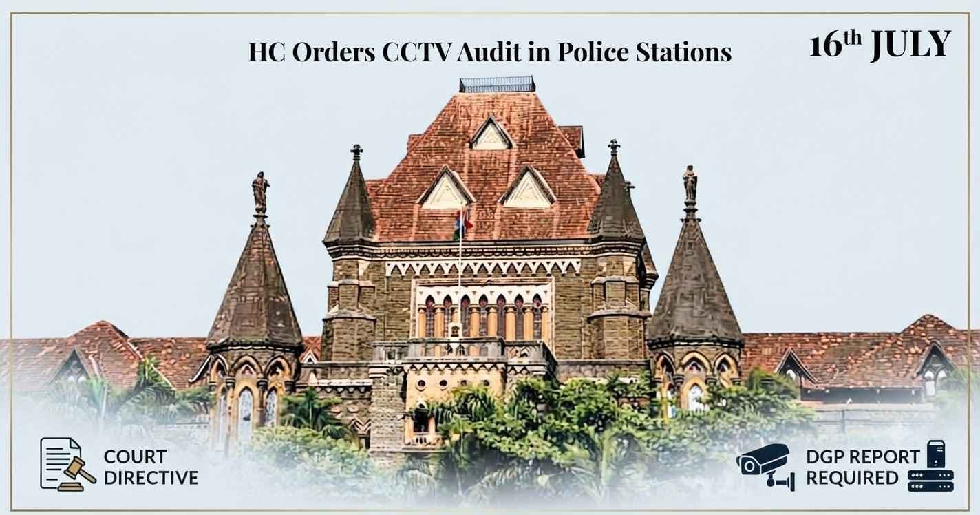 Bombay High Court Directs DGP to Review CCTV Functionality and Footage Preservation