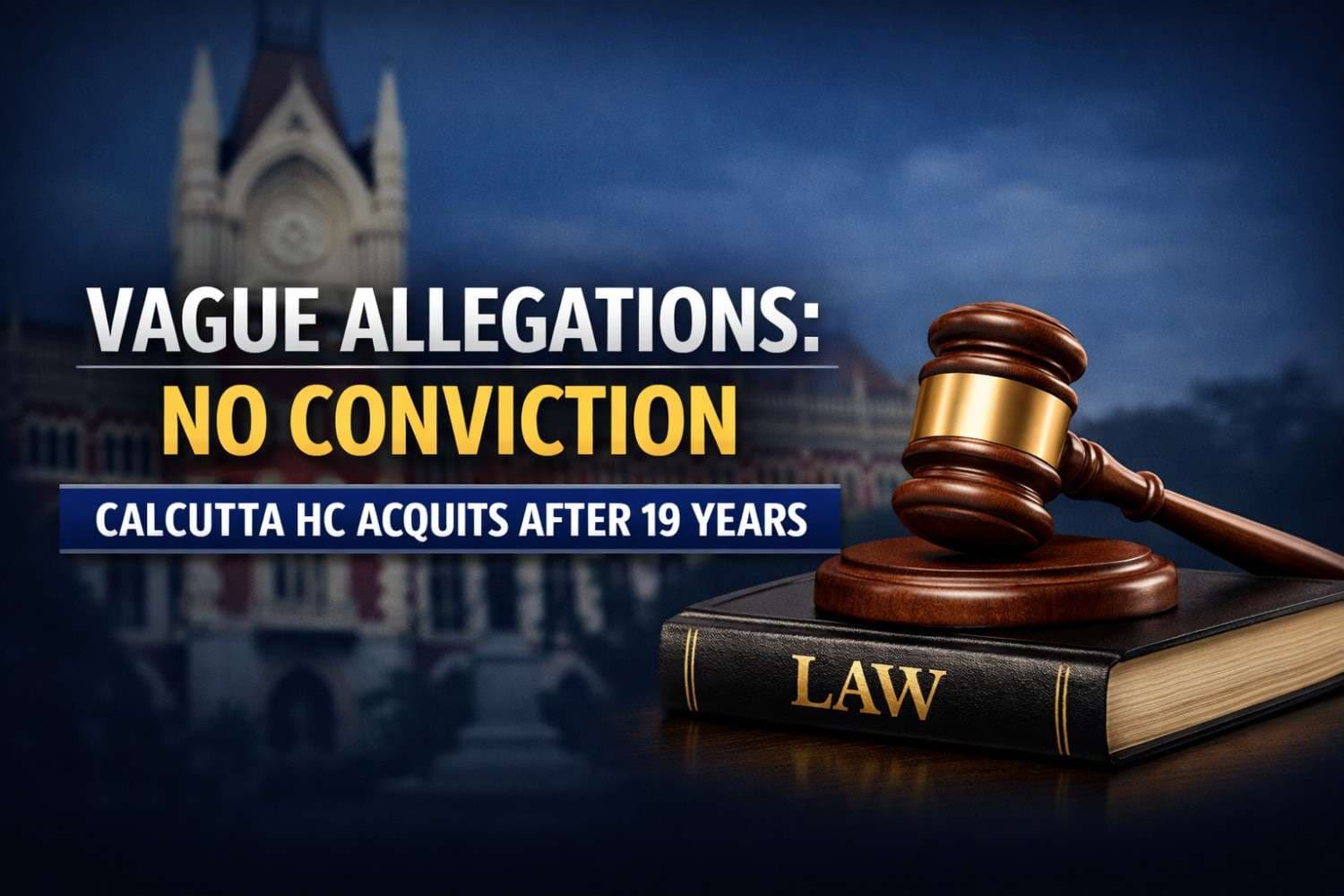 Vague Allegations and Contradictory Testimony Cannot Lead to Conviction: Calcutta High Court Acquits Man in 19-Year-Old Assault Case