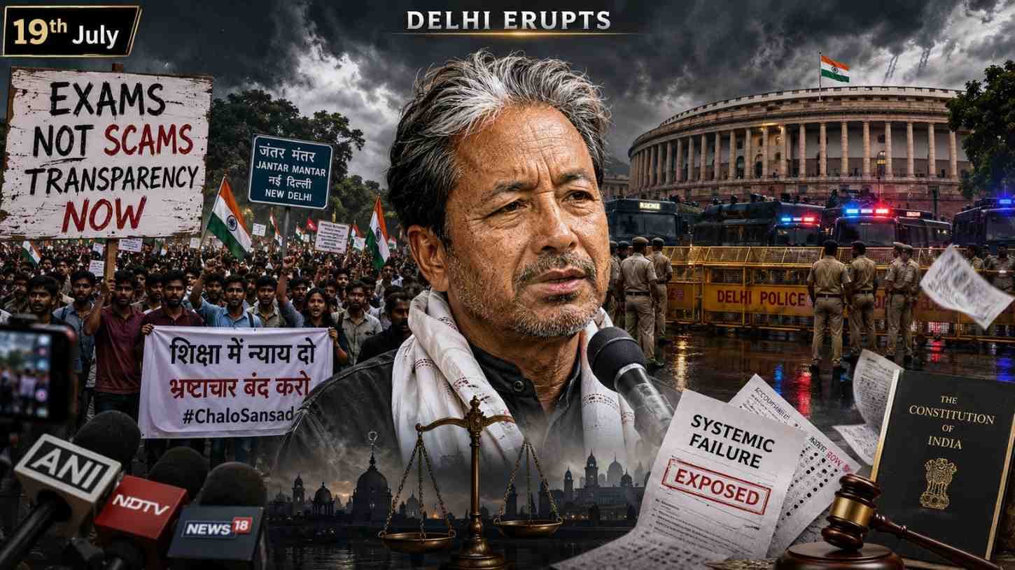 Cockroach Janta Party March: Students Push for Education Reform in Delhi