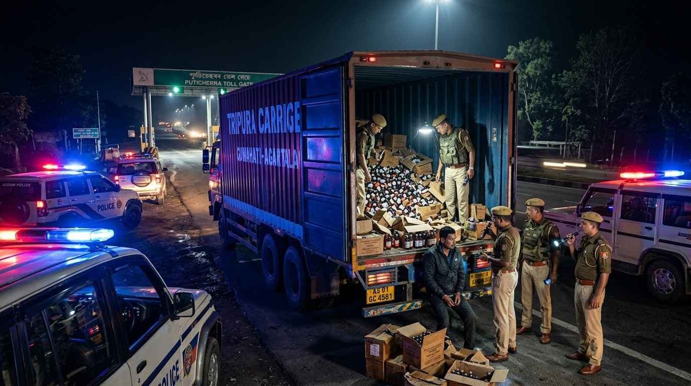 Massive Rs 2 Crore Banned Cough Syrup Consignment Busted in Cachar Assam