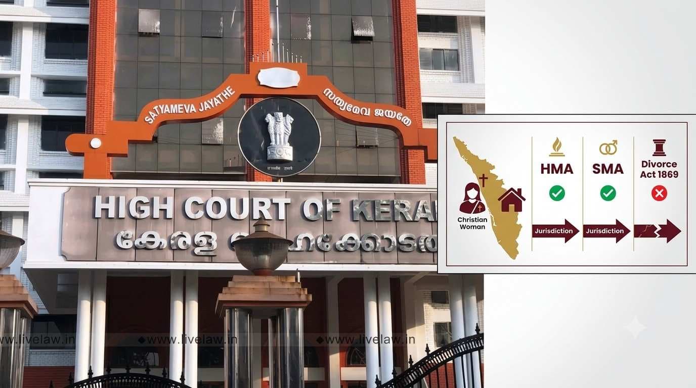 Kerala High Court Urges Amendment to Divorce Act, 1869 to Allow Christian Women to File Divorce Petitions at Place of Residence