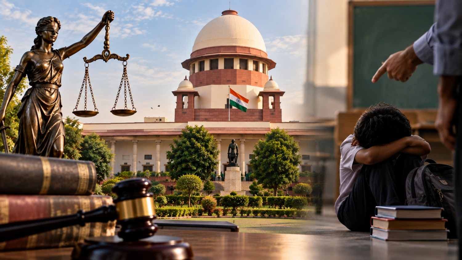 Supreme Court Clarifies Sexual Intent Requirement for POCSO Offences in Teacher Corporal Punishment Case