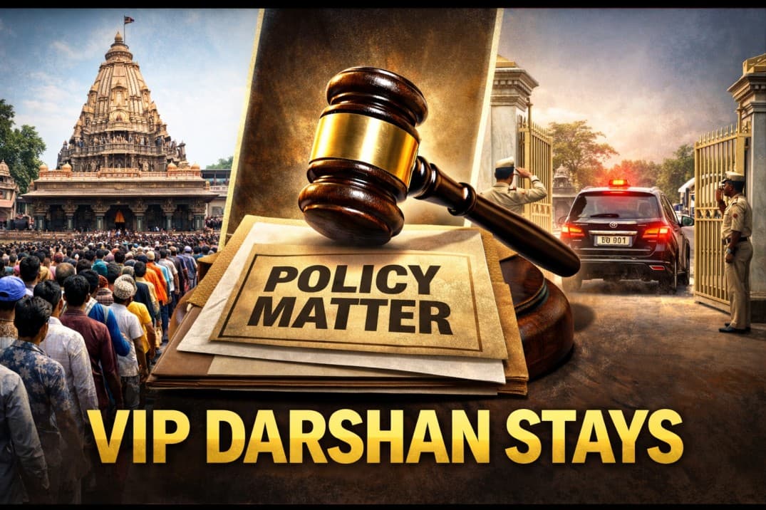 "Not for Court to Decide": SC Refuses to Ban 'VIP Darshan' at Mahakaleshwar Temple