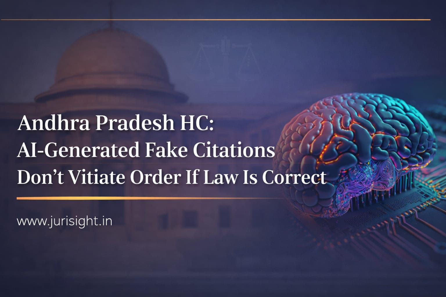 Andhra Pradesh HC: AI-Generated Fake Citations Don't Vitiate Order If Law Is Correct