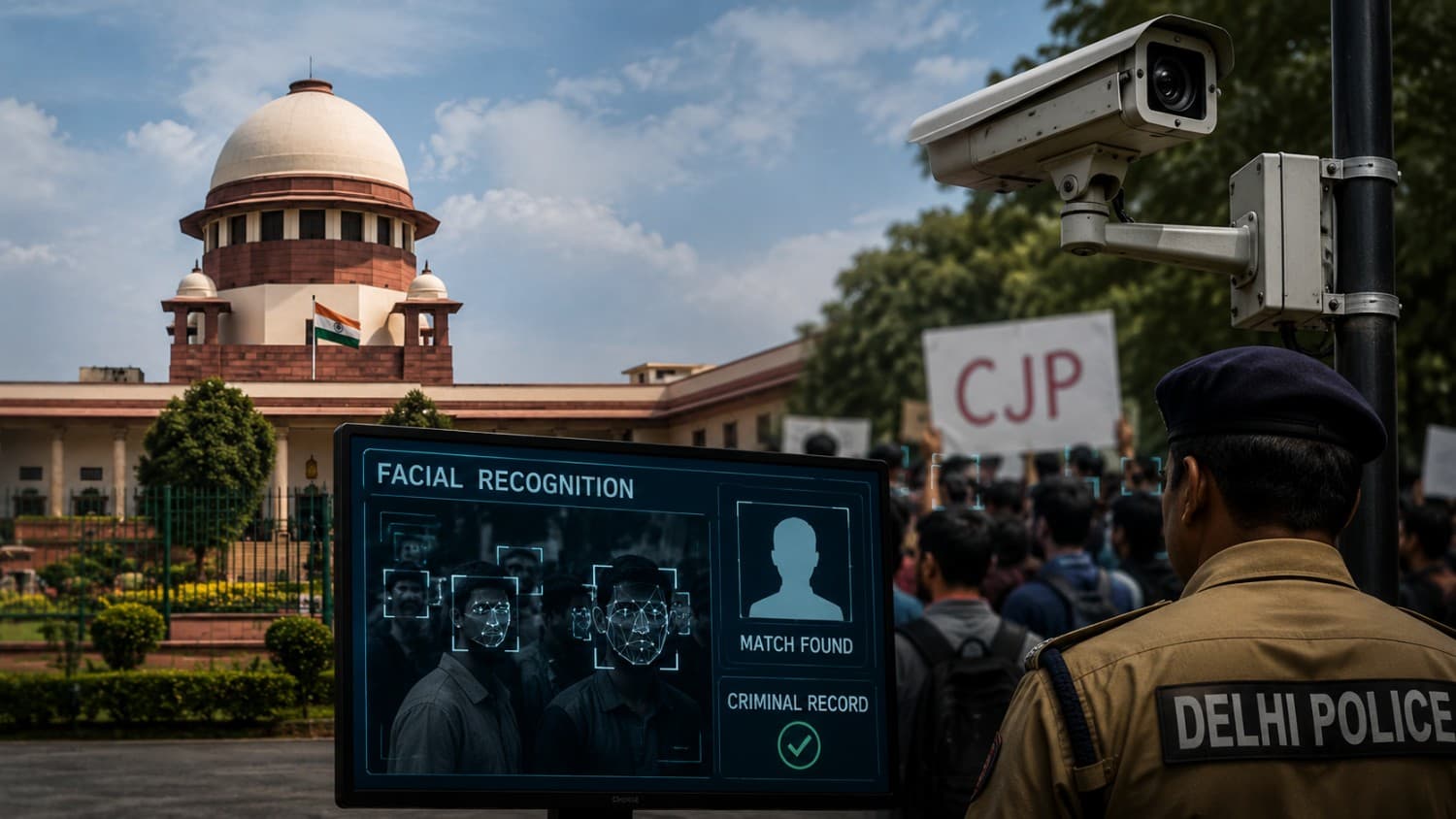 Delhi Police informs Supreme Court that facial recognition technology used during CJP protests targeted only persons with criminal records