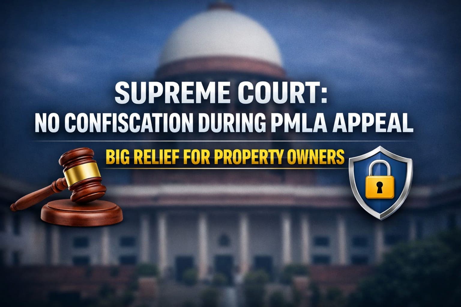 Supreme Court Rules: Special Court Cannot Order Confiscation Under PMLA While Appeal Against Attachment is Pending