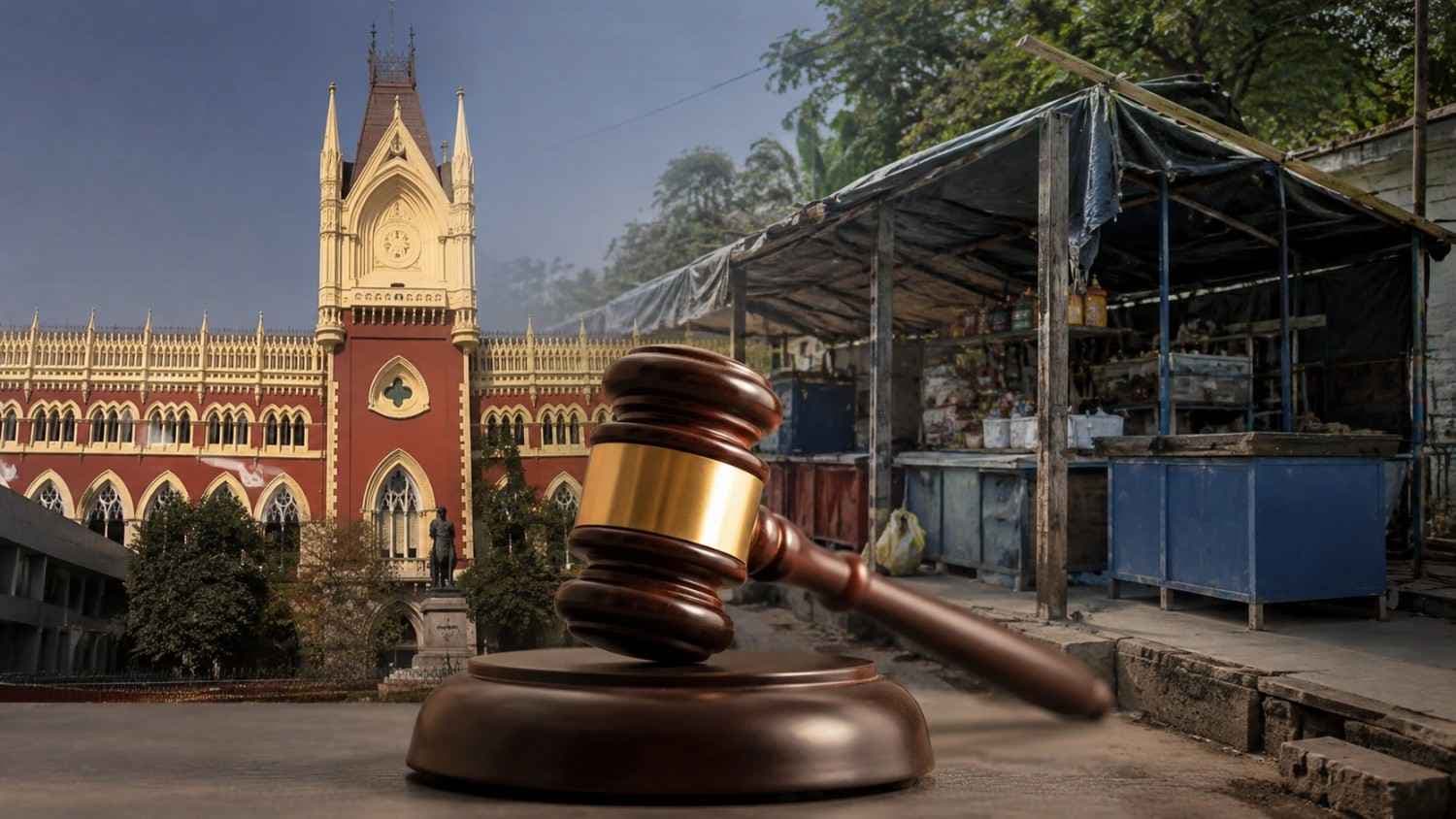 Calcutta High Court: Street Vendors Act Does Not Shield Unauthorised Permanent Structures