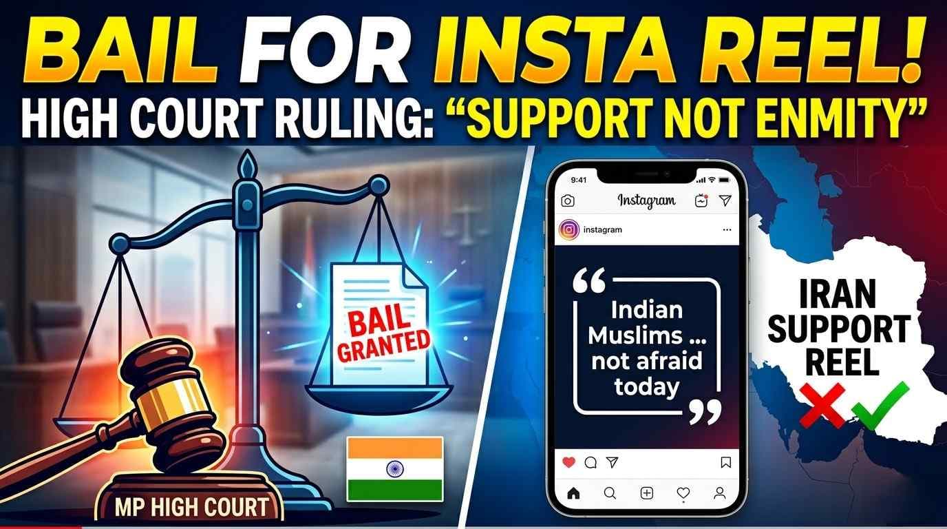 MP High Court Grants Bail for Pro-Iran Instagram Reel
