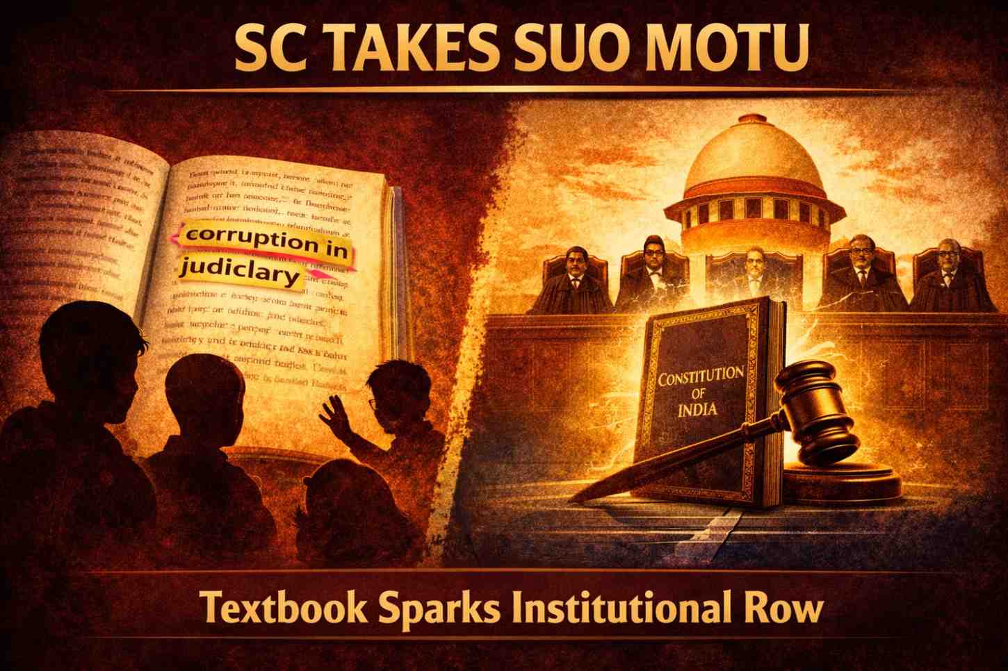 SC Initiates Suo Motu Action Over NCERT Textbook: “Judiciary Cannot Be Defamed”