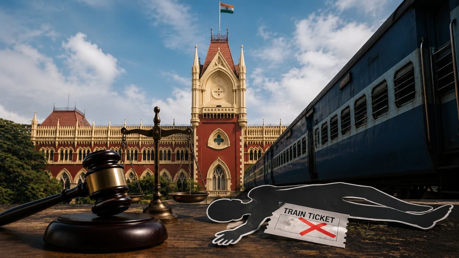 Calcutta High Court Clarifies Presumption Against Ticketless Travel in Deceased Passenger Cases