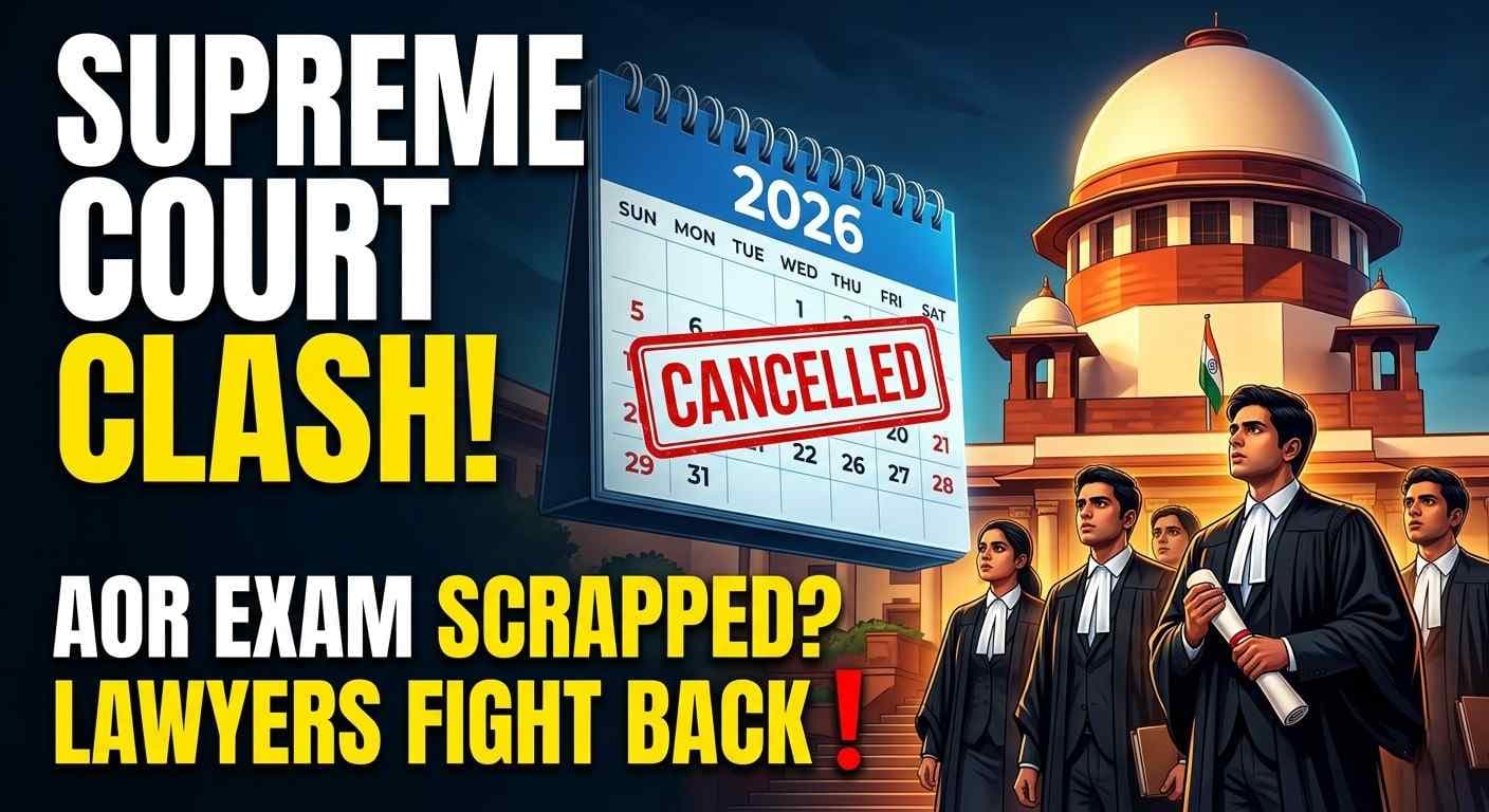 AOR Exam 2026: Candidates Challenge Supreme Court Decision