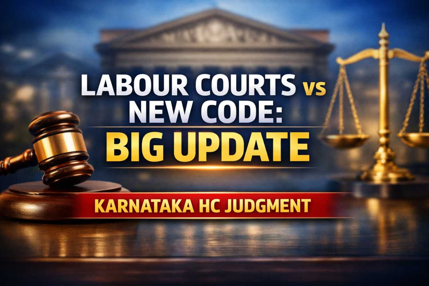 No Legal Vacuum: Labour Courts Retain Power Until New Tribunals Are Formed, Rules Karnataka High Court