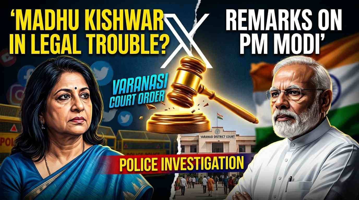 Madhu Kishwar X Post Case: Varanasi Court Seeks Police Report
