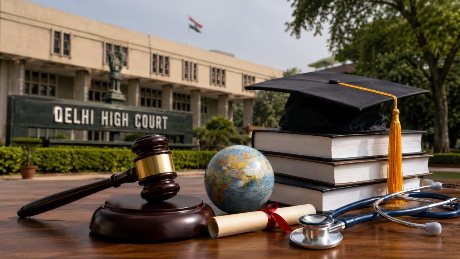 Delhi High Court Upholds Authentication Requirement for Foreign Medical Degrees in FMGE Eligibility