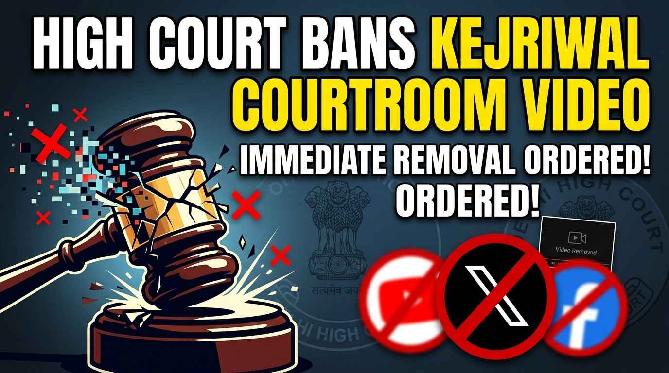 Delhi HC Orders Removal of Arvind Kejriwal’s Courtroom Videos