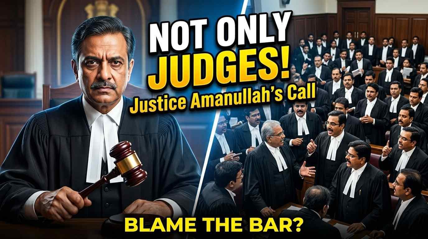 Don't Just Blame Judges for Case Pendency: Justice Ahsanuddin Amanullah