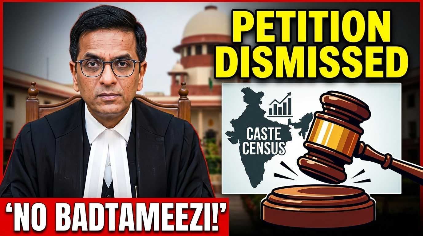 Supreme Court Dismisses Caste Census Plea Over "Rude Language