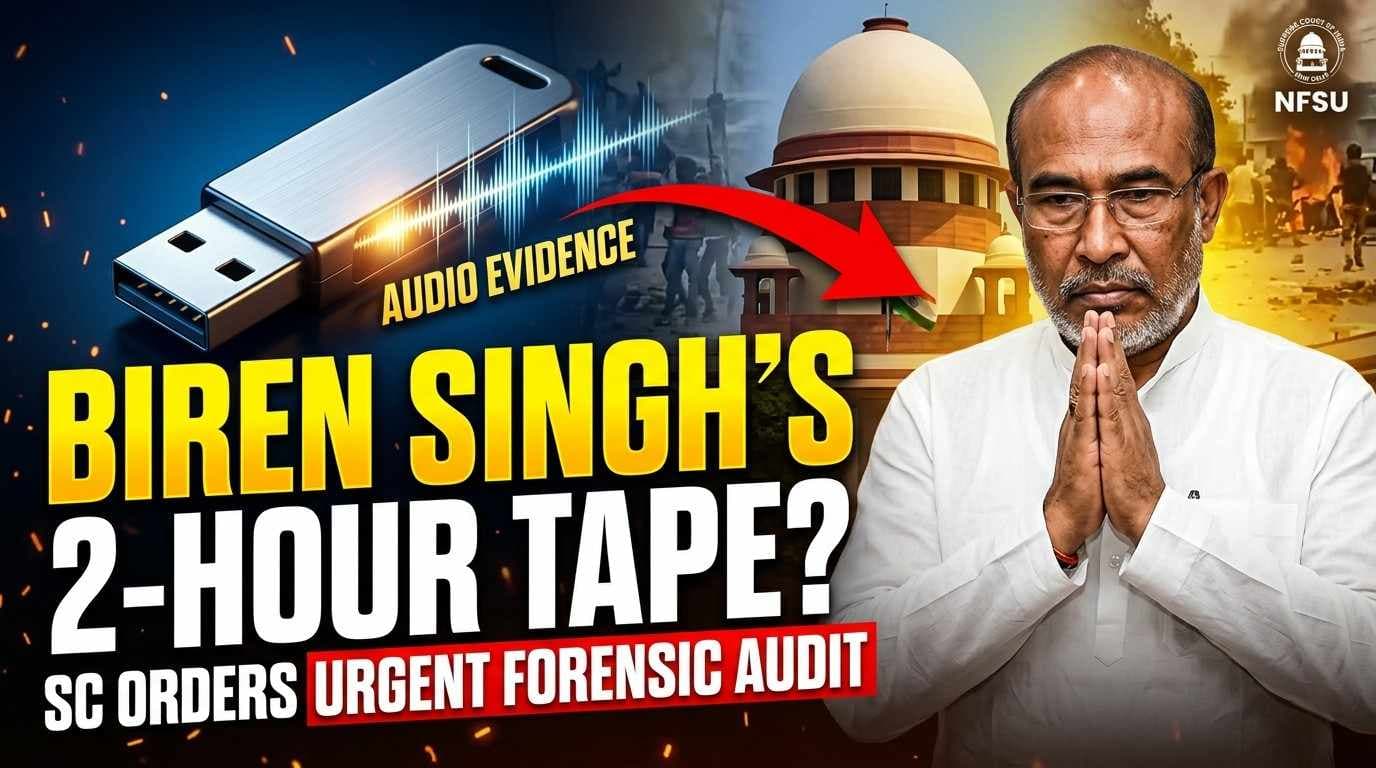 Supreme Court Orders Forensic Audit of 146-Minute Audio Clip Against Former CM Biren Singh