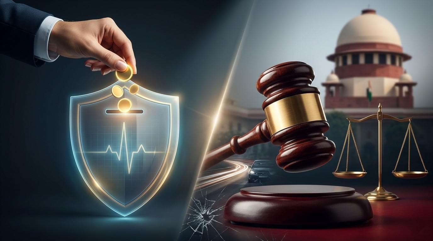 Supreme Court: Mediclaim Not Deductible from Motor Accident Compensation