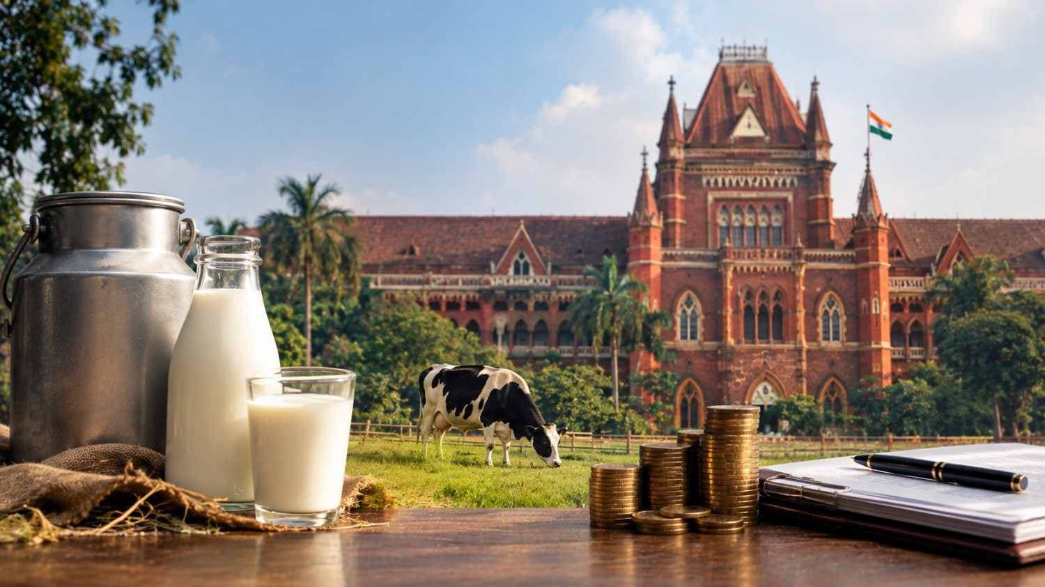 Bombay High Court Interprets 'Land' Under Acquisition Act to Encompass Lost Milk Business Compensation