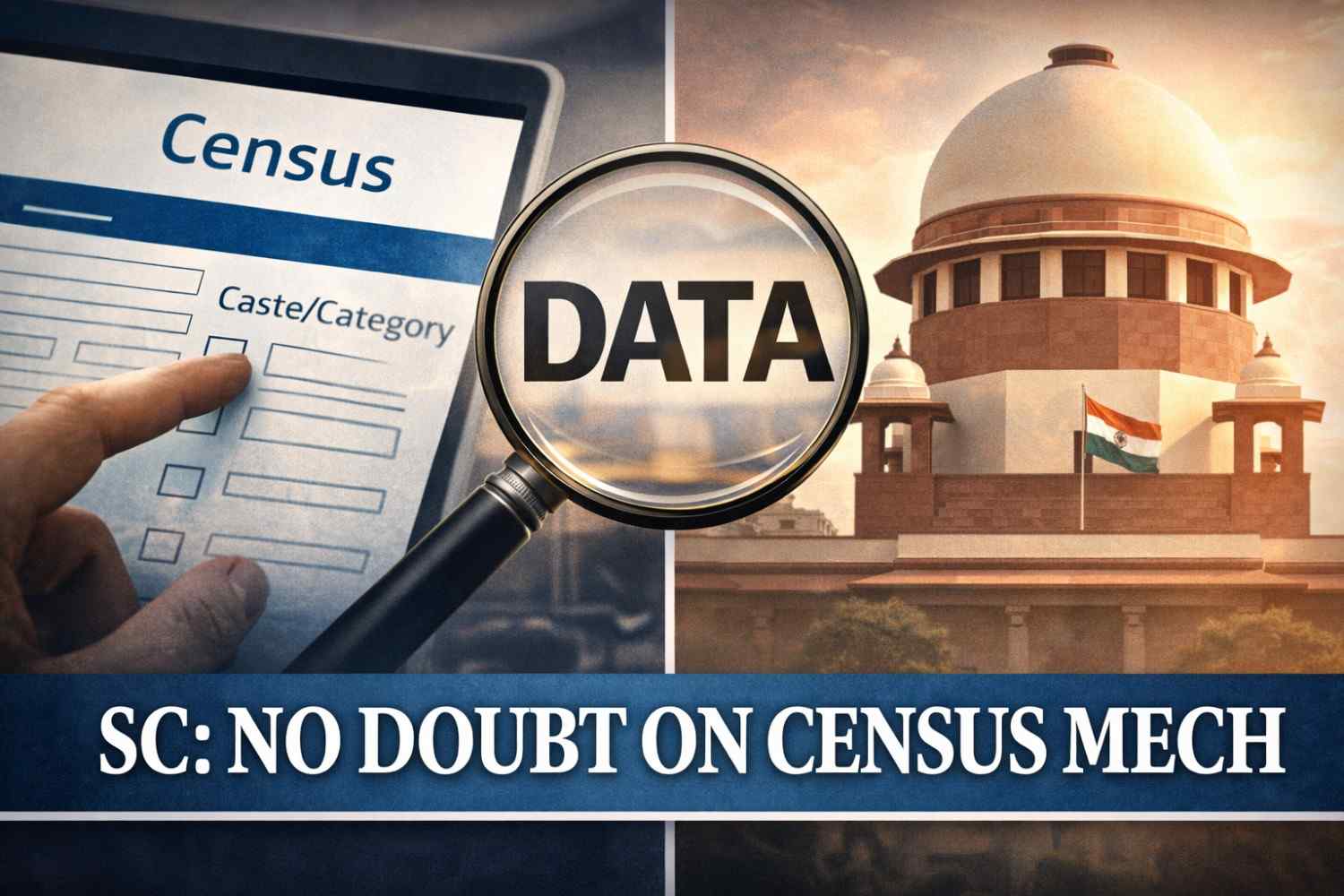 SC Refuses to Intervene in Census 2027 Methodology, Trusts Govt’s "Robust Mechanism" for Caste Data